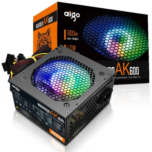 Aigo AK600 Maitinimo Blokas – Juodas