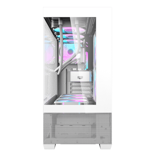 Darkflash DS900 Air ATX Kompiuterio Korpusas – Baltas - Image 2