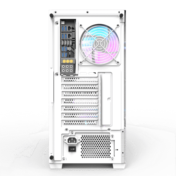 Darkflash DS900 Air ATX Kompiuterio Korpusas – Baltas - Image 3