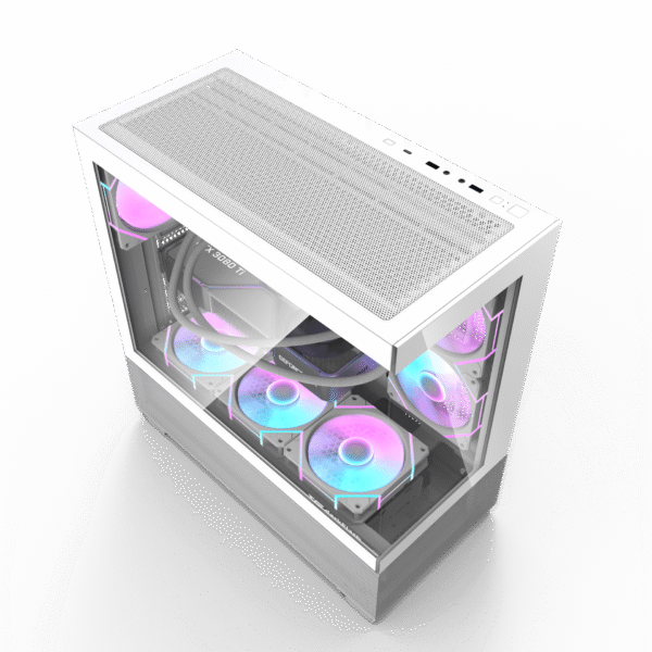 Darkflash DS900 Air ATX Kompiuterio Korpusas – Baltas - Image 7