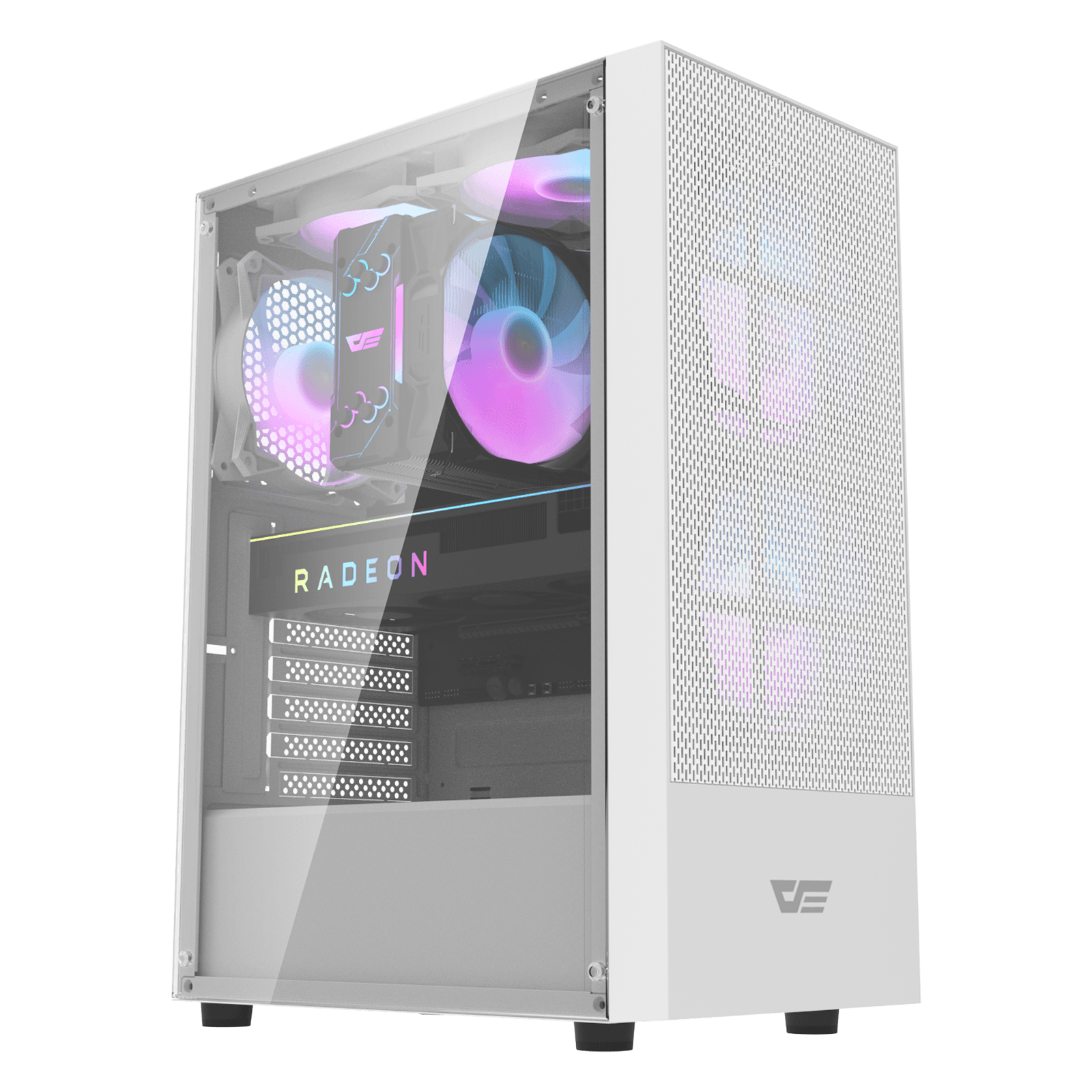 Darkflash A290 ATX Kompiuterio Korpusas – Baltas