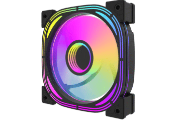 Darkflash INF 24 Pro PWM ARGB Korpuso Ventiliatorius – Juodas