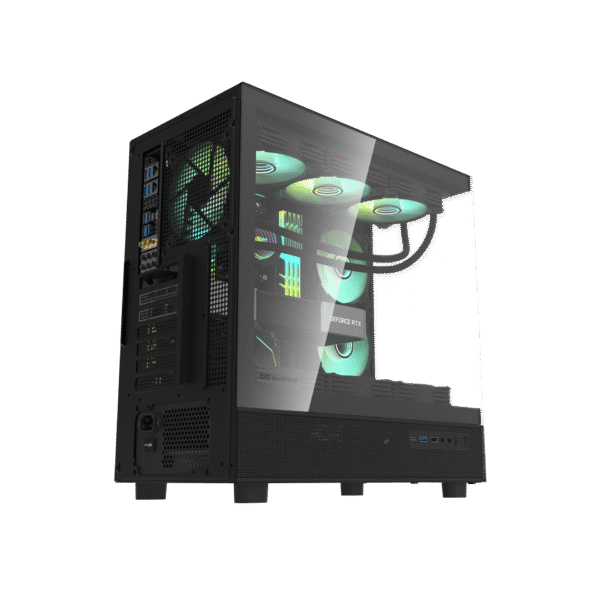 Darkflash DPX90 ATX Kompiuterio Korpusas – Juodas - Image 6