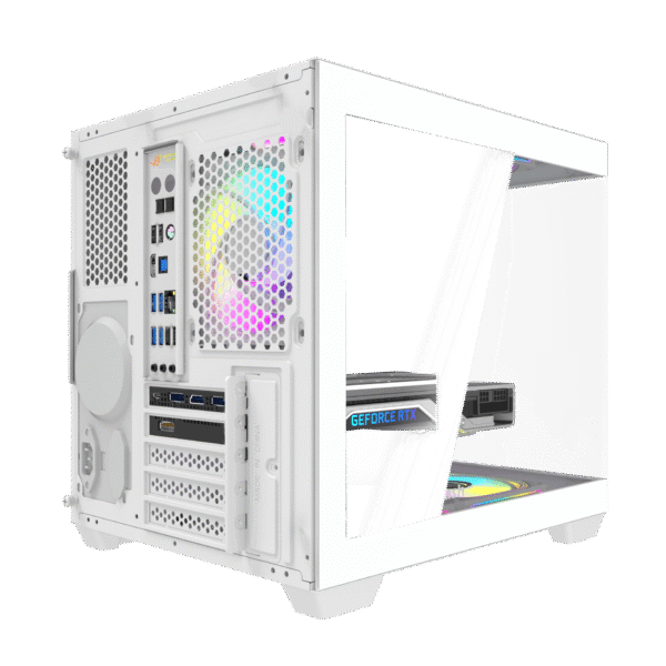 Darkflash C275P M-ATX Kompiuterio Korpusas - Baltas - Image 6