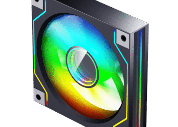 Darkflash DM20 ARGB Korpuso Ventiliatorius – Juodas