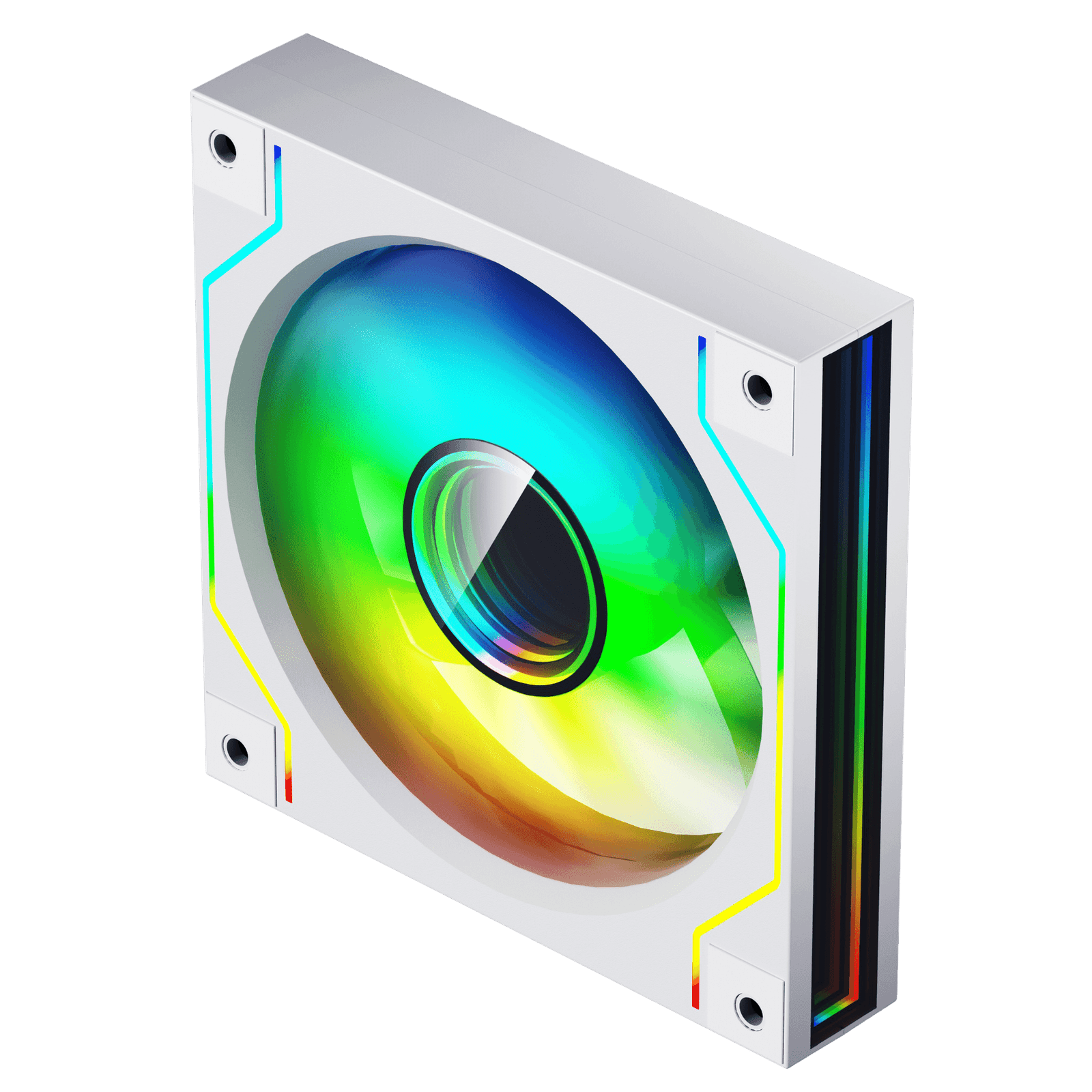 Darkflash DM20 ARGB Korpuso Ventiliatorius – Baltas