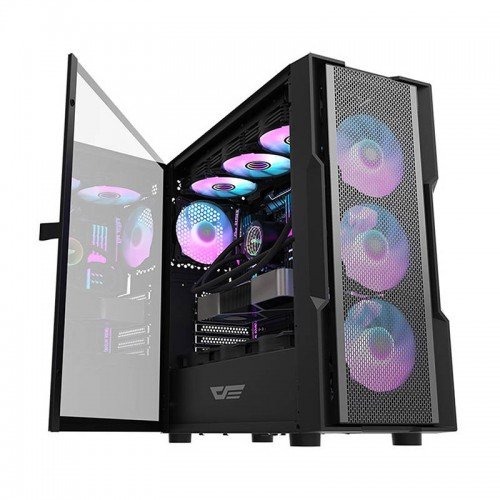 Darkflash DK431 E-ATX Kompiuterio Korpusas – Juodas